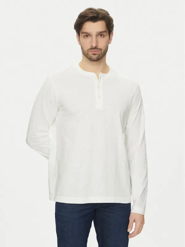 Marc O'Polo Marc O'Polo Majica dugih rukava 522 2246 52064 Écru Regular Fit