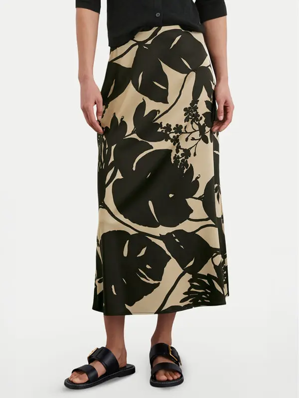 Marc O'Polo Marc O'Polo Midi suknja 503 0855 20041 Crna Regular Fit