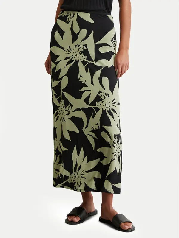Marc O'Polo Marc O'Polo Midi suknja 506 3051 18011 Crna Regular Fit