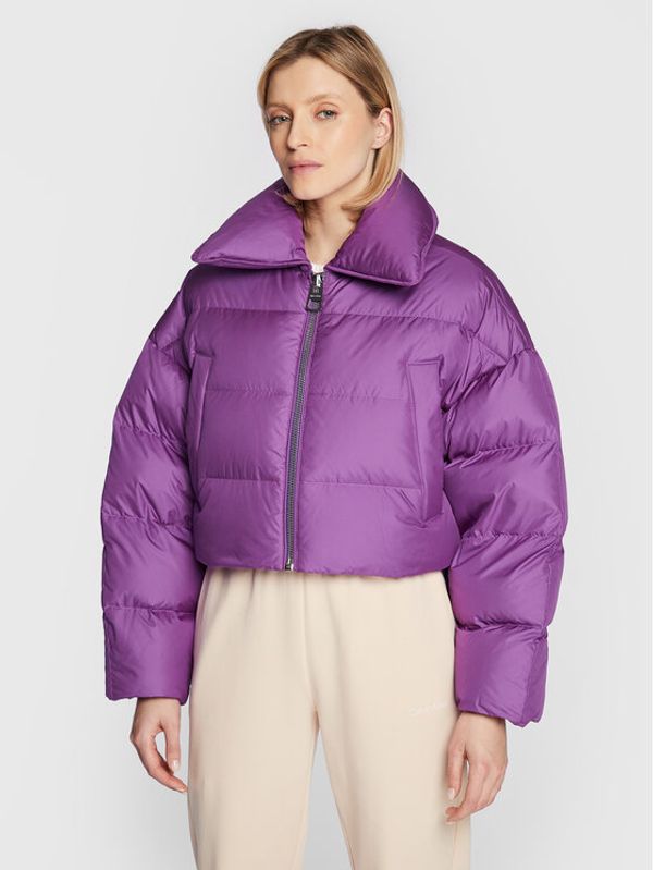 Marc O'Polo Marc O'Polo Pernata jakna 209 0808 70007 Ljubičasta Oversize