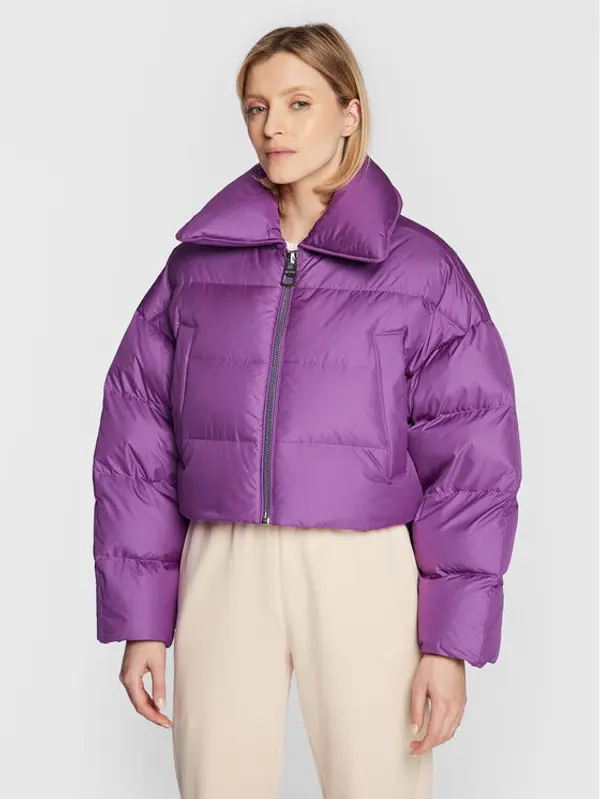 Marc O'Polo Marc O'Polo Pernata jakna 209 0808 70007 Ljubičasta Oversize