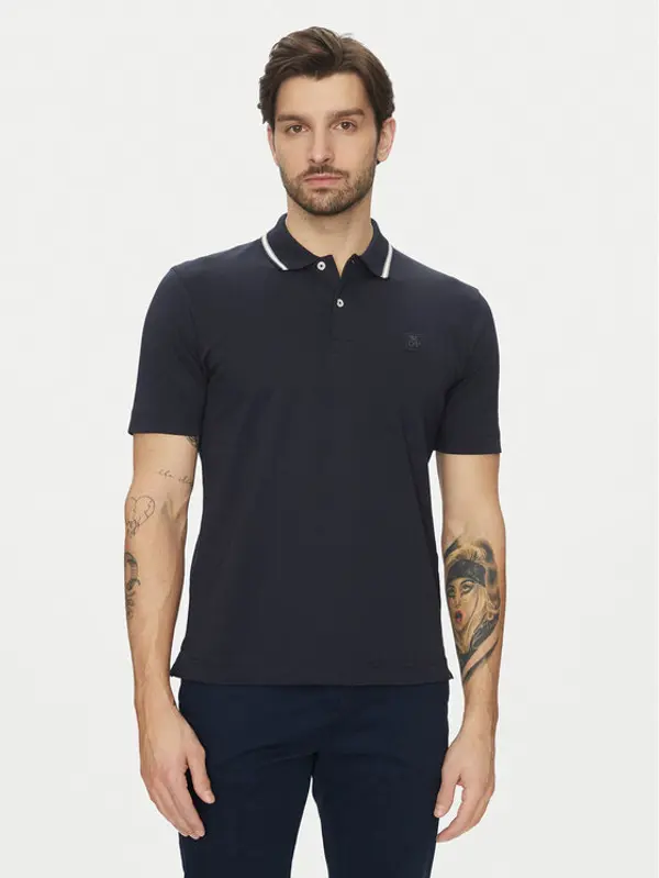 Marc O'Polo Marc O'Polo Polo 522 2034 53034 Tamnoplava Regular Fit
