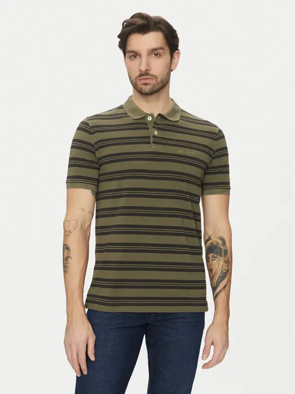 Marc O'Polo Marc O'Polo Polo 522 2068 53040 Zelena Regular Fit