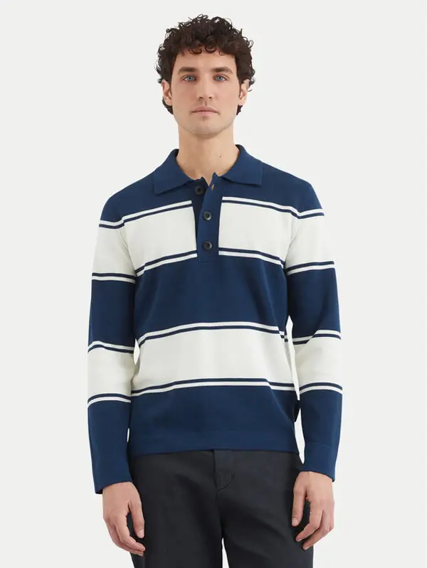 Marc O'Polo Marc O'Polo Polo 522 5042 60048 Tamnoplava Regular Fit