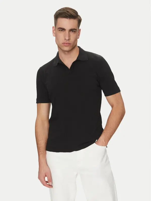 Marc O'Polo Marc O'Polo Polo 523 2091 53026 Crna Regular Fit