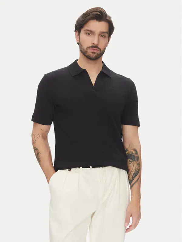 Marc O'Polo Marc O'Polo Polo 524 3021 53176 Crna Regular Fit