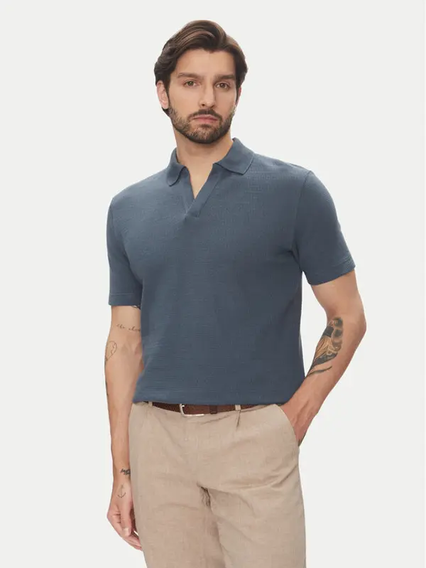Marc O'Polo Marc O'Polo Polo 524 3021 53176 Plava Regular Fit
