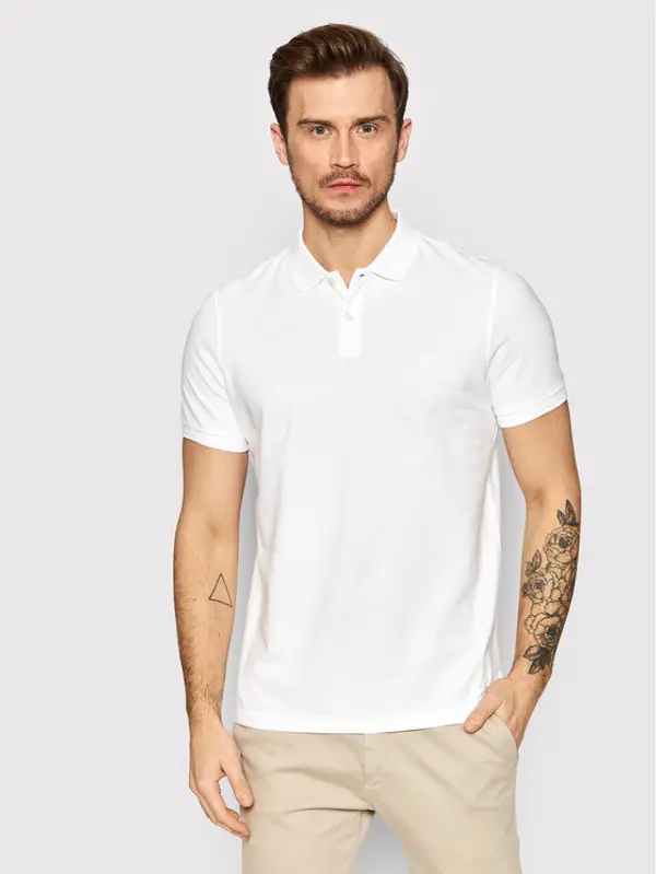 Marc O'Polo Marc O'Polo Polo B21 2266 53000 Bijela Regular Fit