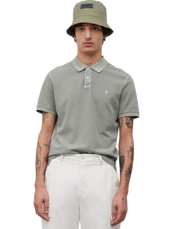 Marc O'Polo Marc O'Polo Polo B21226653000 Siva Regular Fit