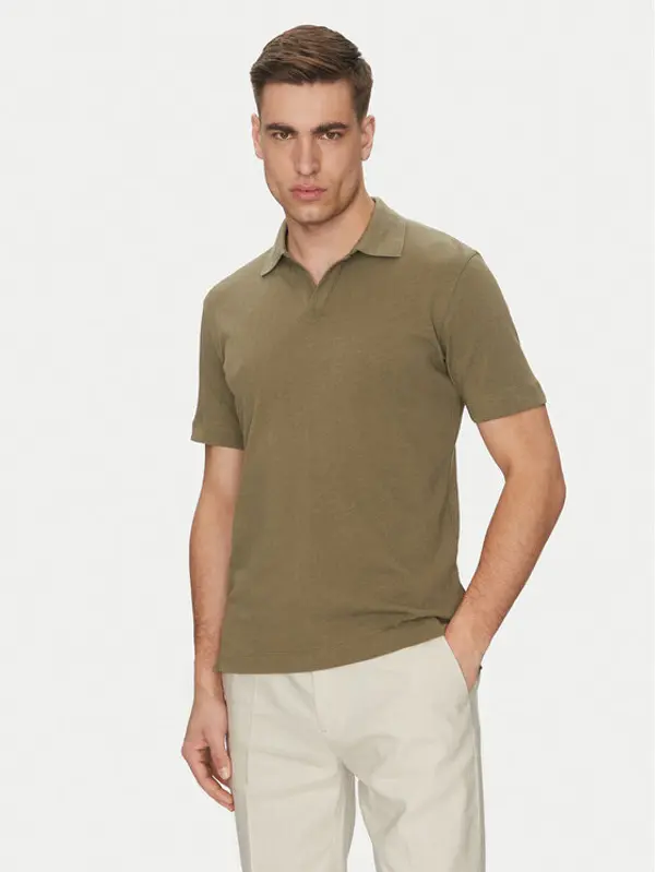 Marc O'Polo Marc O'Polo Polo M23 2091 53026 Zelena Regular Fit