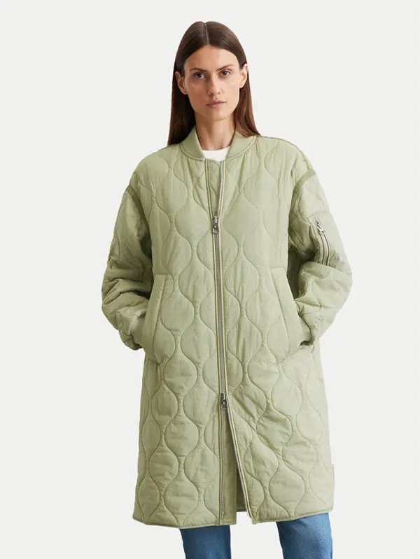 Marc O'Polo Marc O'Polo Prijelazna jakna 506 0870 71017 Zelena Regular Fit