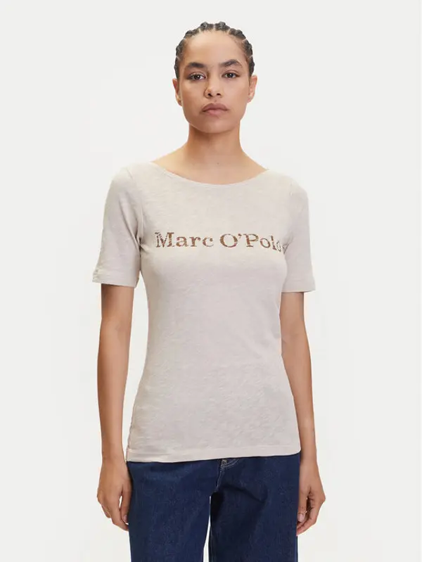 Marc O'Polo Marc O'Polo T-shirt 504 2261 51231 Bež Regular Fit