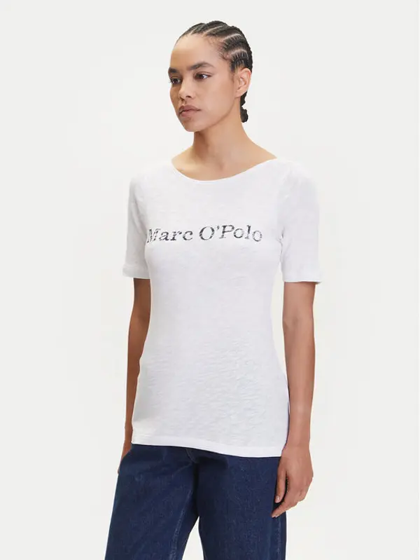 Marc O'Polo Marc O'Polo T-shirt 504 2261 51231 Bijela Regular Fit