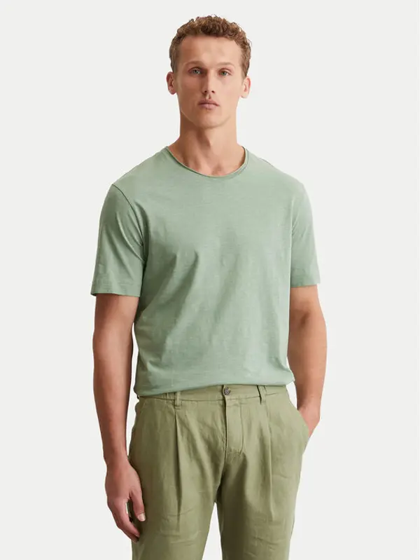 Marc O'Polo Marc O'Polo T-shirt 536 2176 51270 Zelena Regular Fit