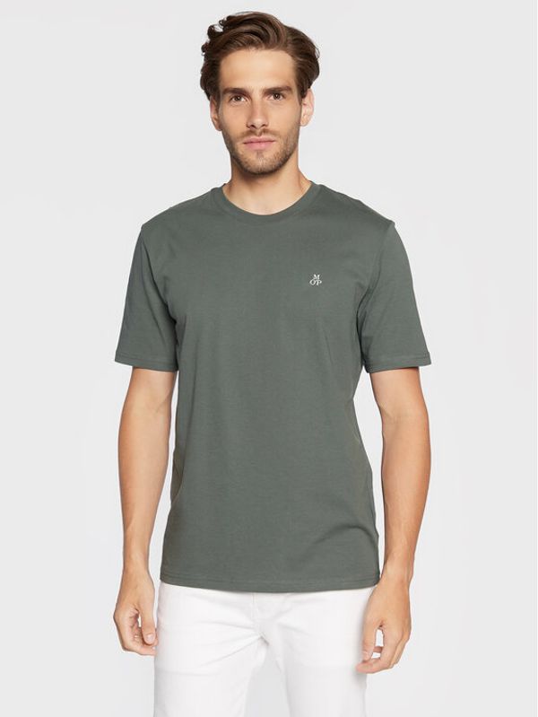Marc O'Polo Marc O'Polo T-shirt B21 2012 51054 Zelena Regular Fit