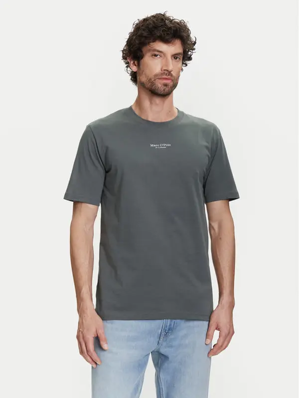 Marc O'Polo Marc O'Polo T-shirt B21 2012 51382 Zelena Regular Fit