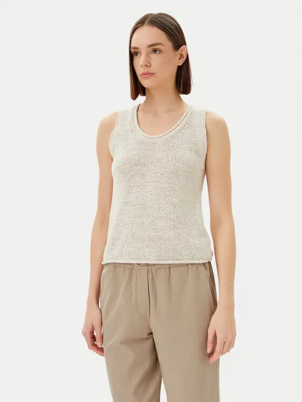 Marc O'Polo Marc O'Polo Top 503 5136 63029 Bež Slim Fit