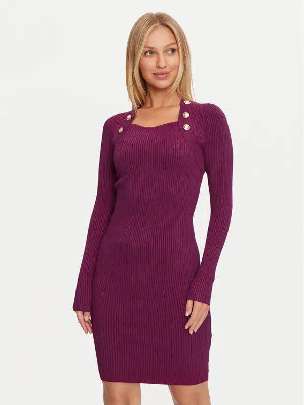 Marciano Guess Marciano Guess Džemper haljina 4BGK01 5613Z Ružičasta Bodycon Fit