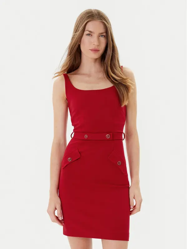 Marciano Guess Marciano Guess Haljina 177067 Crvena Classic Fit
