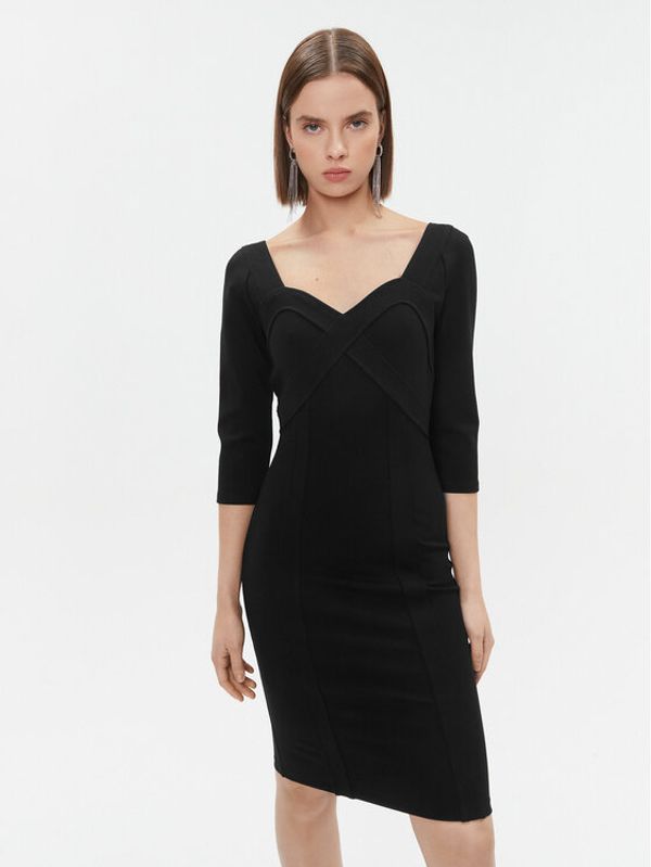 Marciano Guess Marciano Guess Haljina za svaki dan 3BGK0J 6375Z Crna Bodycon Fit