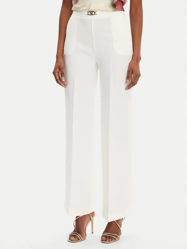 Marciano Guess Marciano Guess Hlače 5RGB02 7115A Écru Regular Fit
