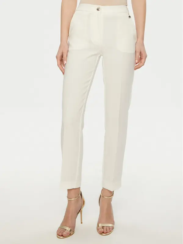 Marciano Guess Marciano Guess Hlače 5RGB03 7115A Bijela Slim Fit