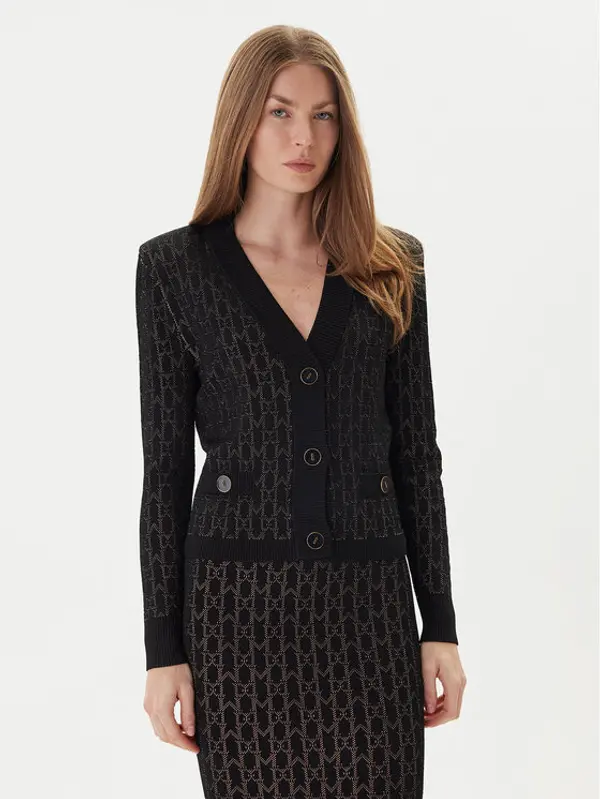 Marciano Guess Marciano Guess Kardigan 5YGR06 5877Z Crna Regular Fit