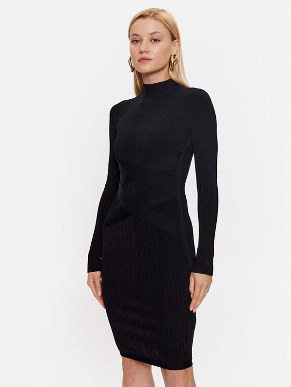 Marciano Guess Marciano Guess Koktel haljina 3YGK37 5036Z Crna Bodycon Fit