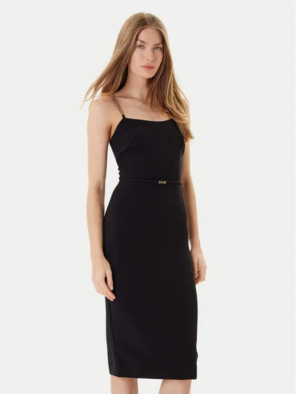Marciano Guess Marciano Guess Koktel haljina 5YGK13 7160A Crna Regular Fit