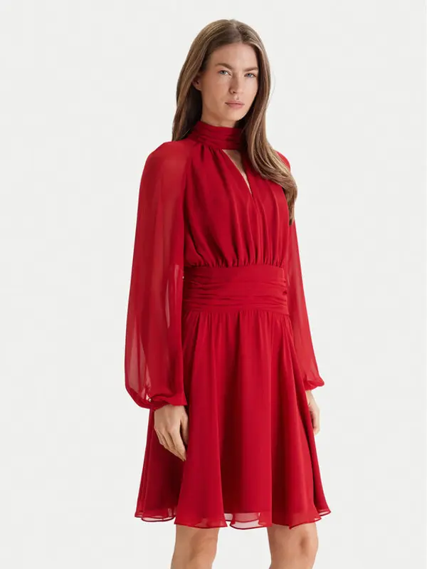 Marciano Guess Marciano Guess Koktel haljina 6RGK20 7429A Crvena Regular Fit