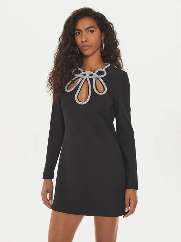 Marciano Guess Marciano Guess Koktel haljina Gabriella 4YGK39 6869Z Crna Regular Fit