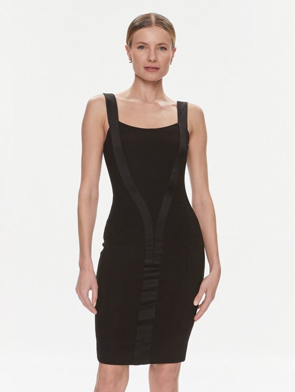 Marciano Guess Marciano Guess Koktel haljina Karen 4RGK13 6869Z Crna Bodycon Fit
