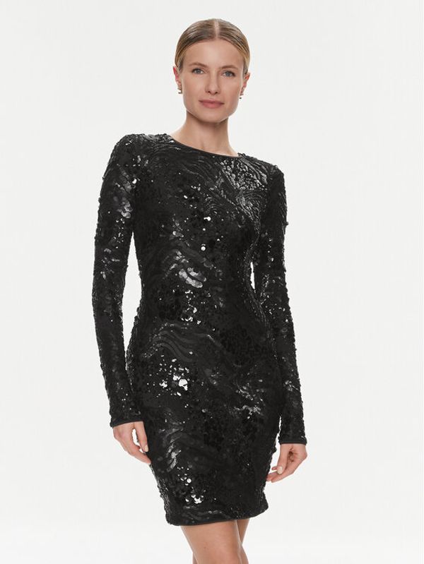Marciano Guess Marciano Guess Koktel haljina Tera 4RGK0Q 6230A Crna Bodycon Fit
