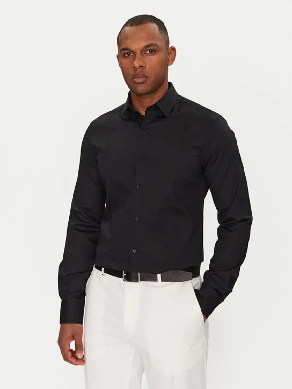 Marciano Guess Marciano Guess Košulja 1GH402 4416Z Crna Regular Fit