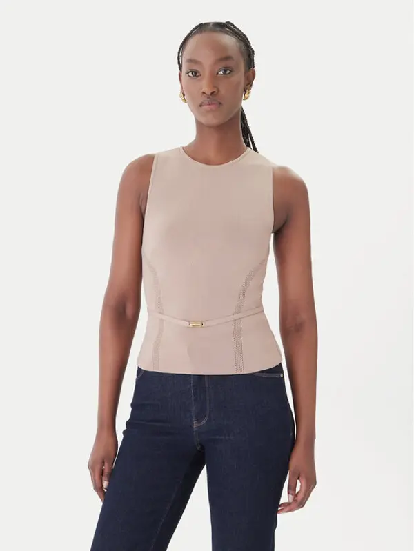 Marciano Guess Marciano Guess Majica G6GR23 Z0760 Smeđa Regular Fit