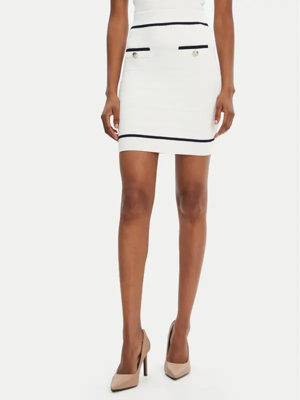 Marciano Guess Marciano Guess Mini suknja 5RGD00 5640Z Bijela Regular Fit
