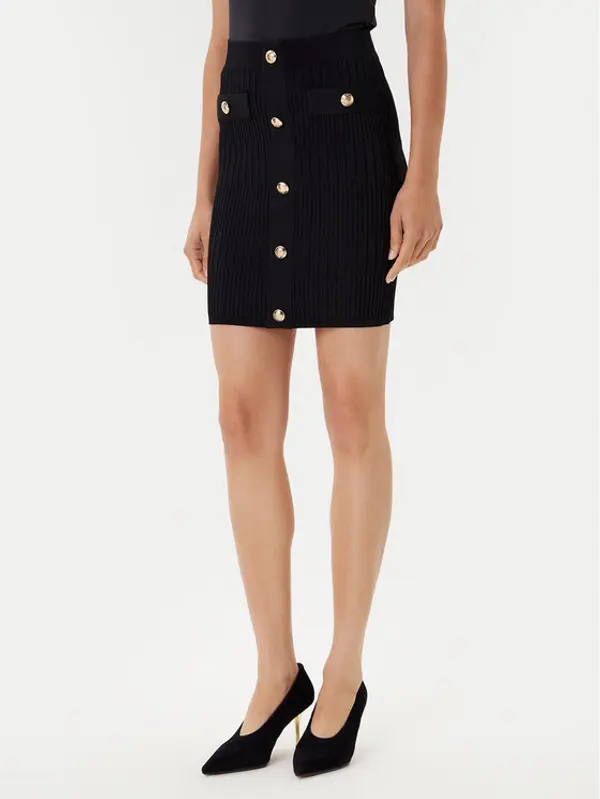 Marciano Guess Marciano Guess Mini suknja 5YGD32 5881Z Crna Slim Fit