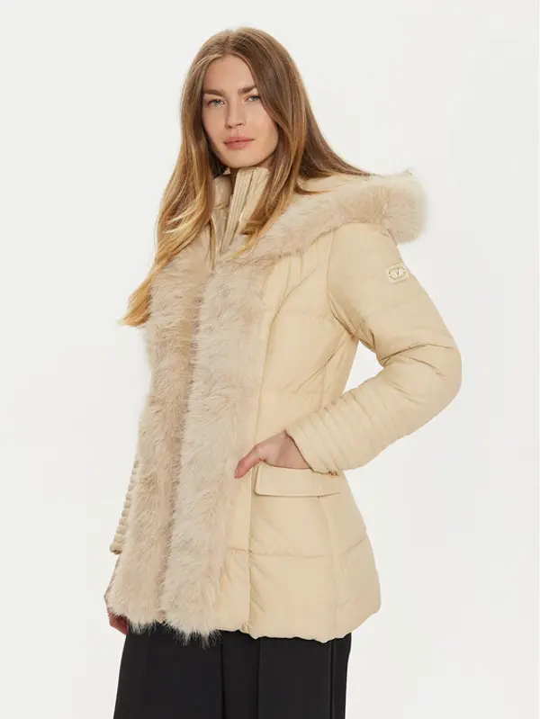 Marciano Guess Marciano Guess Pernata jakna Zoe 4BGL41 7188A Bež Regular Fit