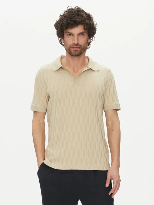 Marciano Guess Marciano Guess Polo 5GHP03 6326A Bež Regular Fit