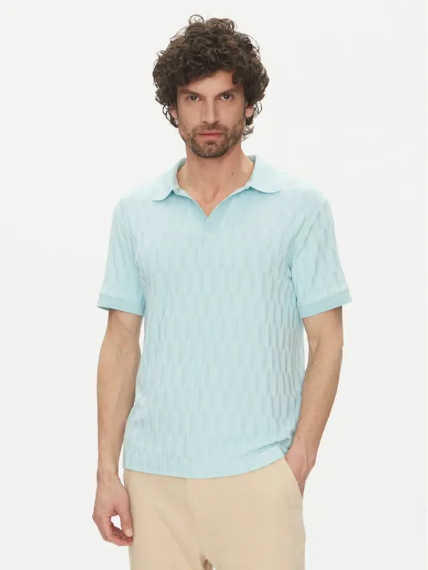 Marciano Guess Marciano Guess Polo 5GHP03 6326A Svijetloplava Regular Fit