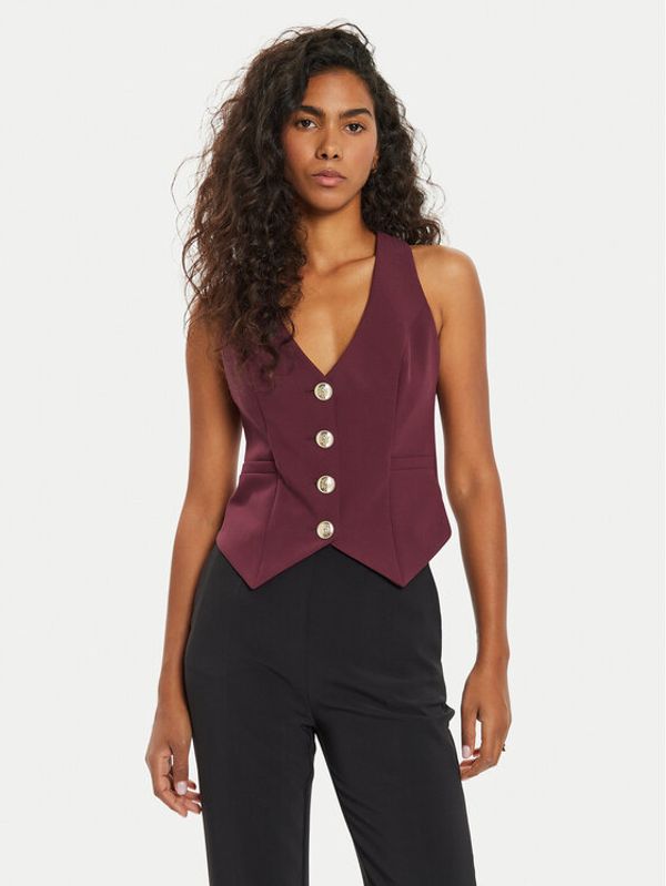 Marciano Guess Marciano Guess Prsluk za odijelo Celia 4BGN04 7046A Tamnocrvena Regular Fit