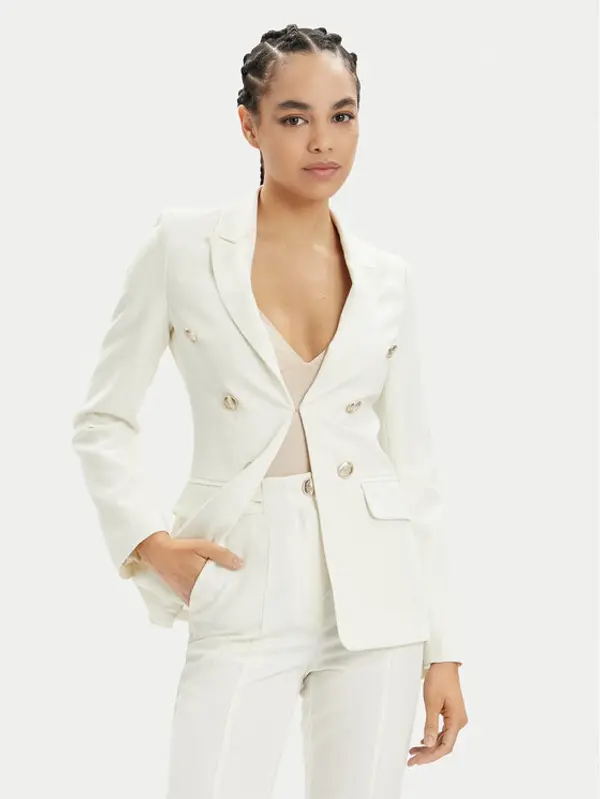 Marciano Guess Marciano Guess Sakoi Martina 4GGN14 7158A Écru Blazer Fit