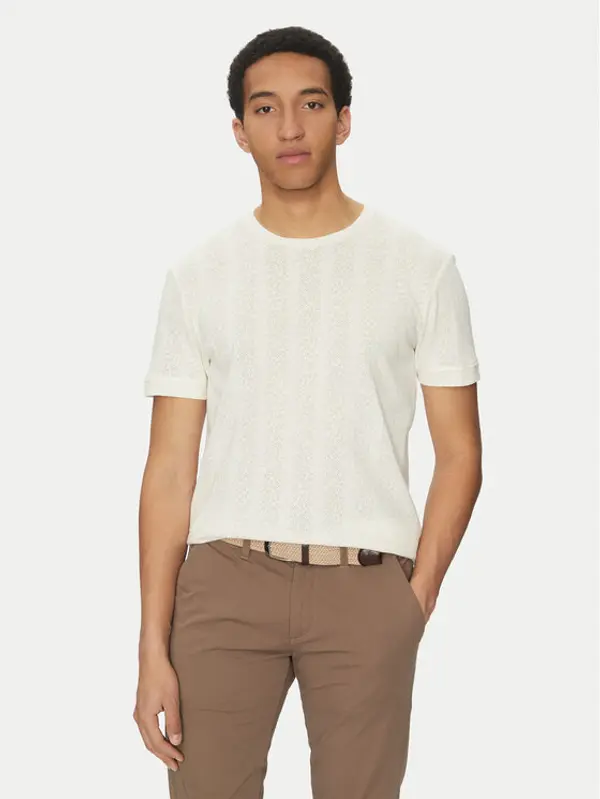 Marciano Guess Marciano Guess T-shirt 5GHI06 6321A Écru Regular Fit