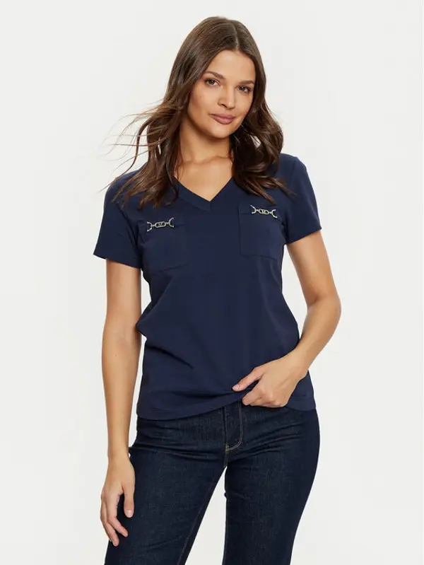 Marciano Guess Marciano Guess T-shirt 5RGI03 6008A Tamnoplava Regular Fit