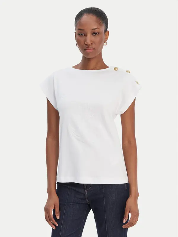 Marciano Guess Marciano Guess T-shirt 6RGI03 6362A Bijela Regular Fit