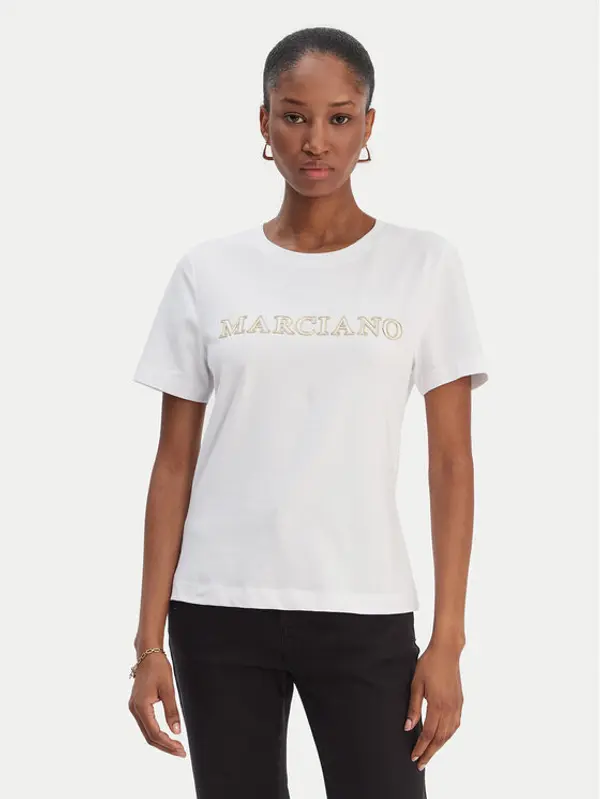 Marciano Guess Marciano Guess T-shirt 6RGI04 6008A Bijela Regular Fit