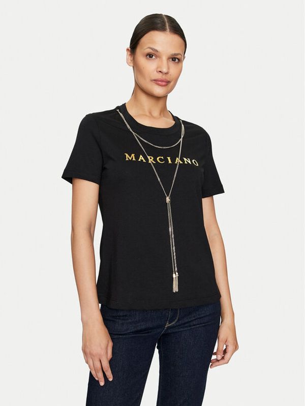 Marciano Guess Marciano Guess T-shirt Olivia 4YGI16 6138A Crna Regular Fit