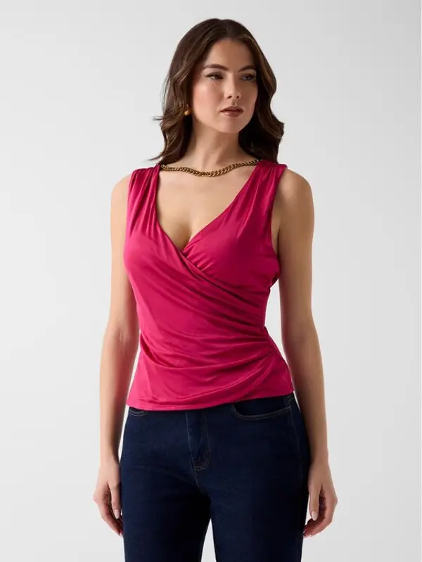 Marciano Guess Marciano Guess Top 181916 Crvena Classic Fit