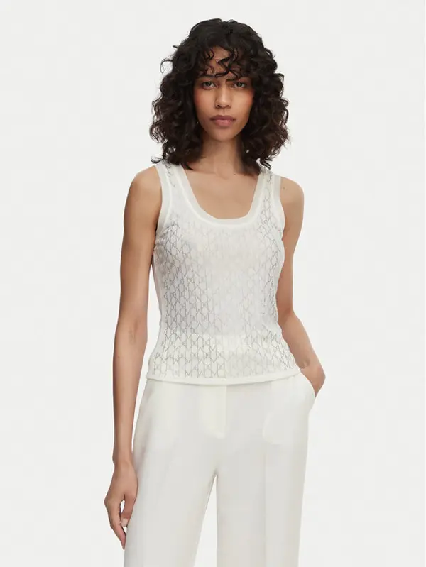 Marciano Guess Marciano Guess Top 5RGP21 6311A Écru Regular Fit