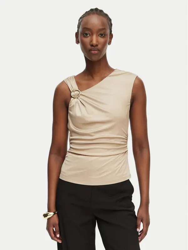 Marciano Guess Marciano Guess Top G6GP02 K3068 Bež Slim Fit